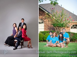 Two Houston Family Portraits