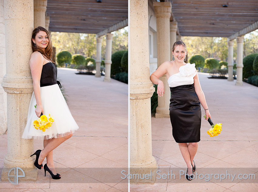 Bridal Party Portraits at Ashton Gardens