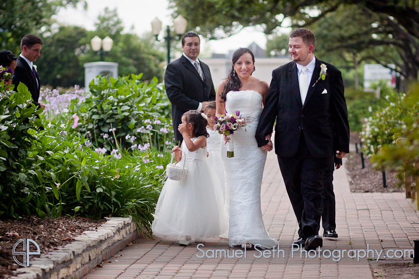 Houston Wedding Recessional Photography
