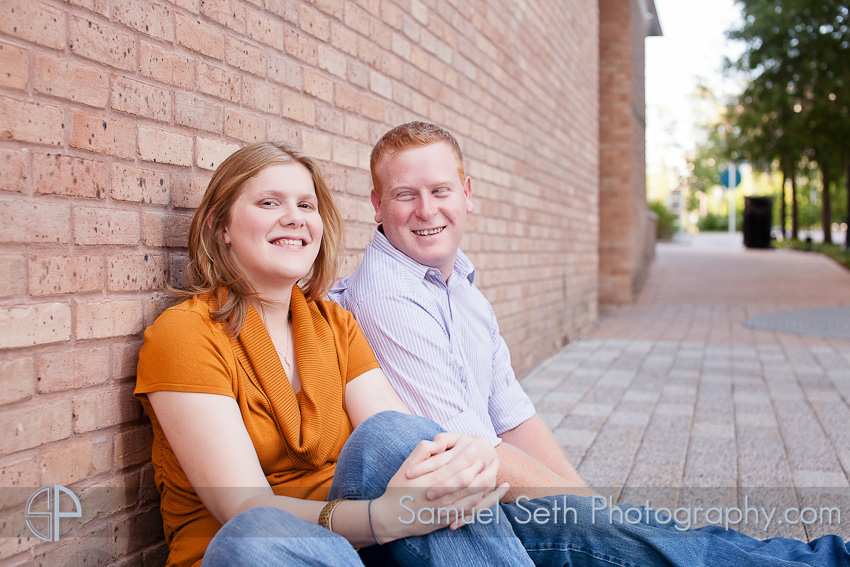 Engagement Portraits in The Woodlands