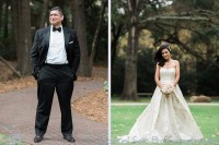 Bride and groom Portraits at Houstonian