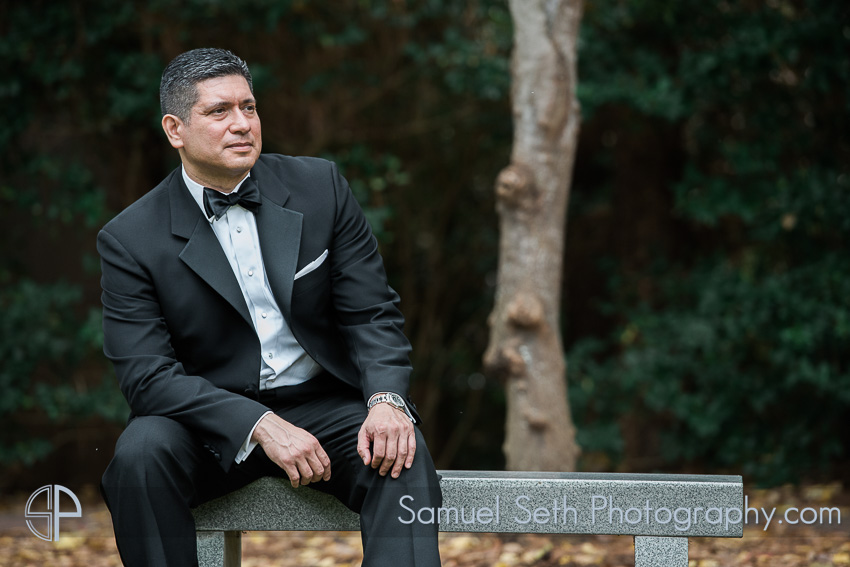 Groom Portrait at The Houstonian Hotel